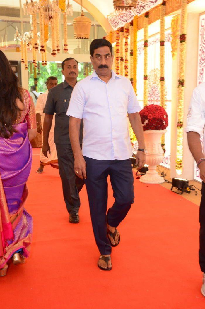 Celebs at Bandla Ganesh's Elder Brother's Daughter's Wedding Photos