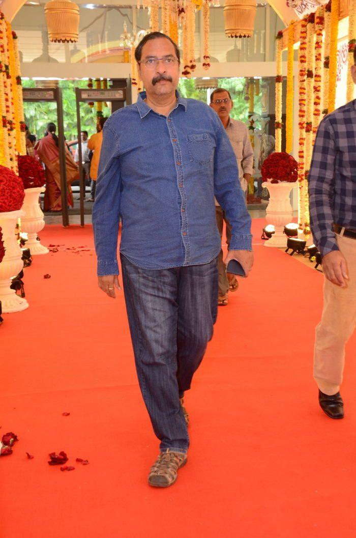 Celebs at Bandla Ganesh's Elder Brother's Daughter's Wedding Photos