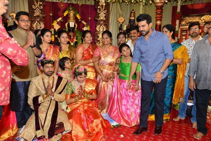 Celebs at Boyapati Sreenu Brother's Daughter Wedding Photos