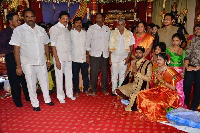 Celebs at Boyapati Sreenu Brother's Daughter Wedding Photos