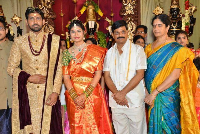 Celebs at Boyapati Sreenu Brother's Daughter Wedding Photos