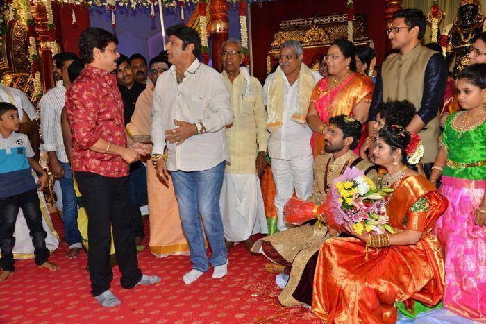 Celebs at Boyapati Sreenu Brother's Daughter Wedding Photos