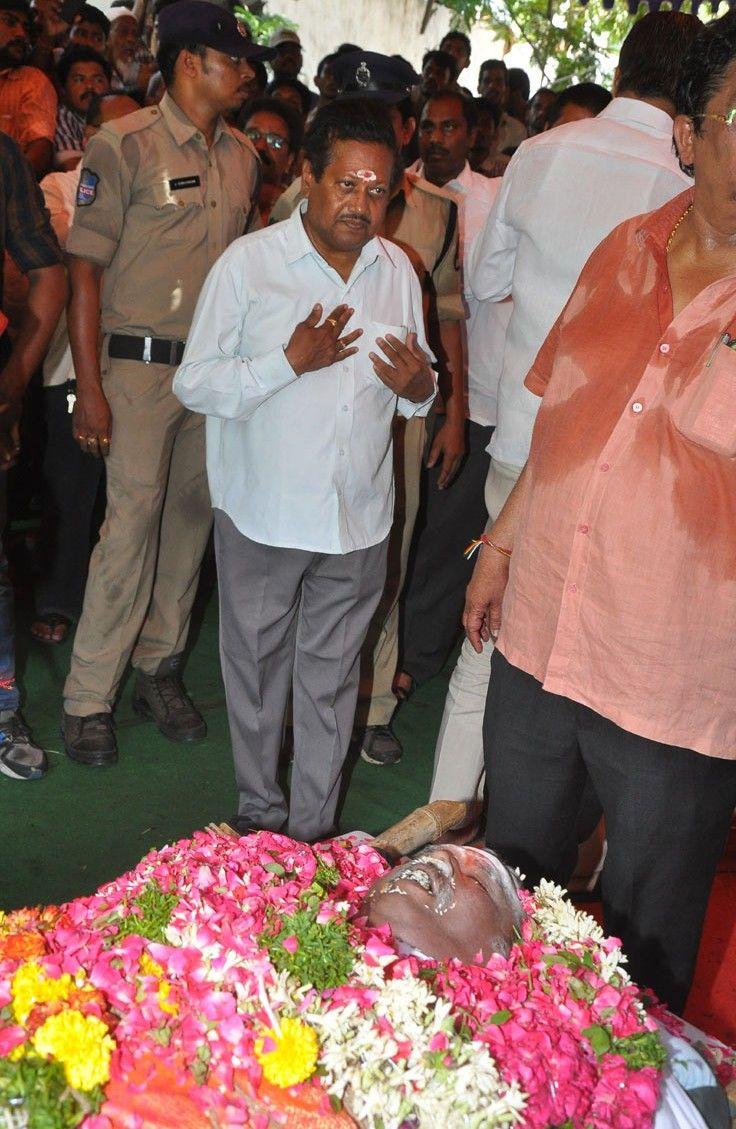 Celebs at Dasari Narayana Rao Final Journey Photos