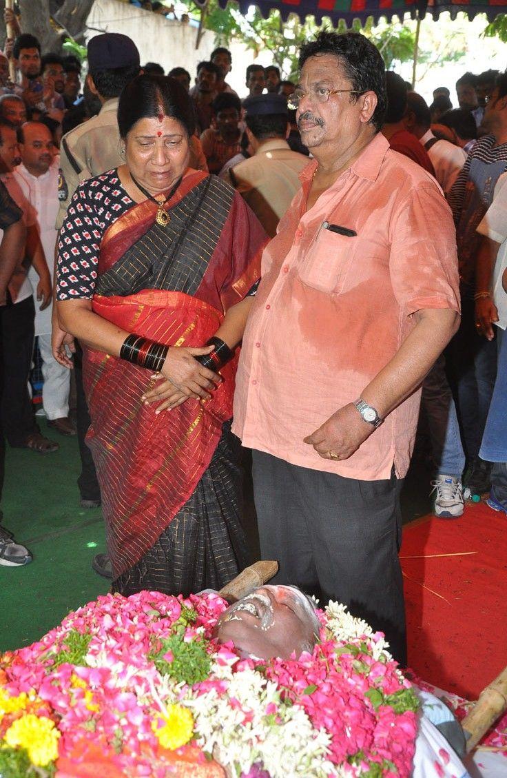 Celebs at Dasari Narayana Rao Final Journey Photos