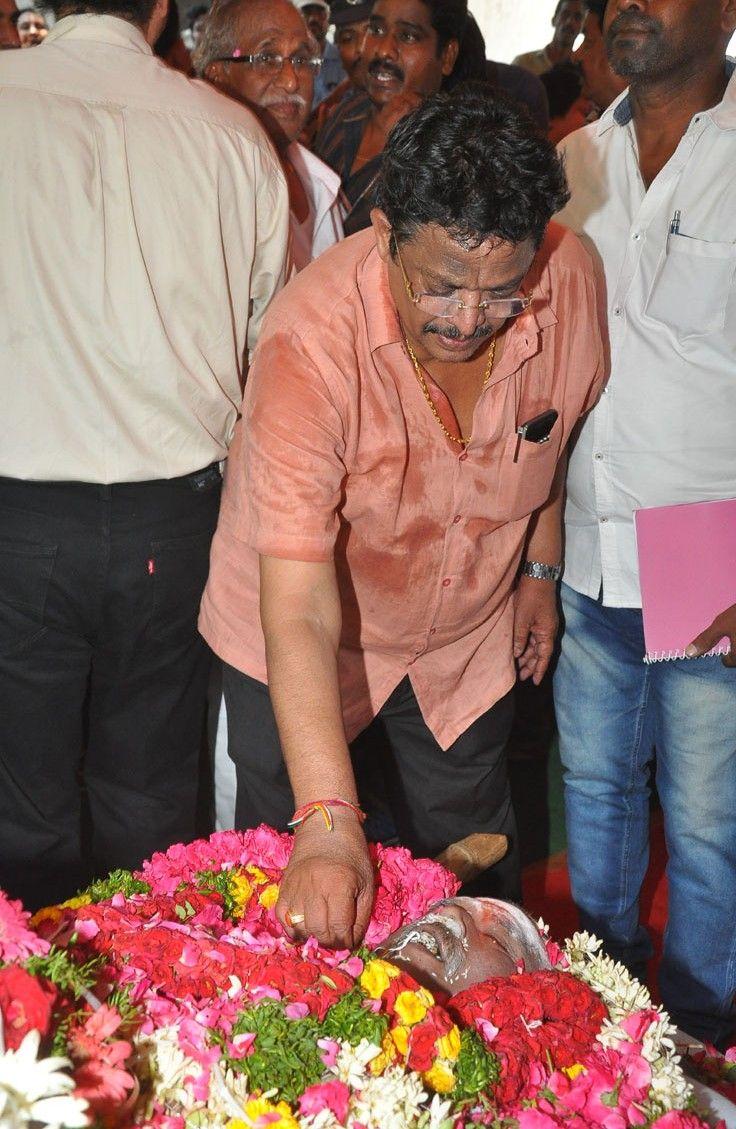 Celebs at Dasari Narayana Rao Final Journey Photos