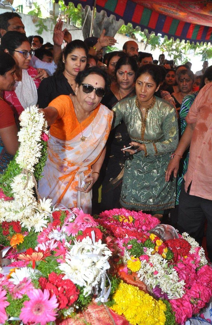 Celebs at Dasari Narayana Rao Final Journey Photos