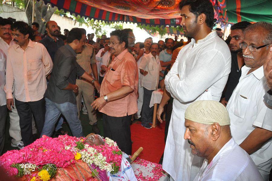 Celebs at Dasari Narayana Rao Final Journey Photos