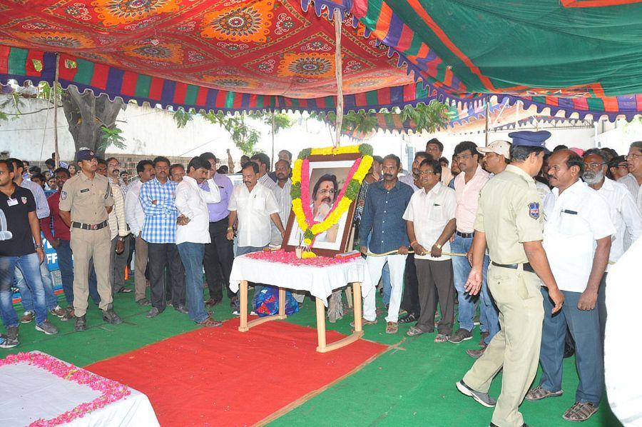 Celebs at Dasari Narayana Rao Final Journey Photos