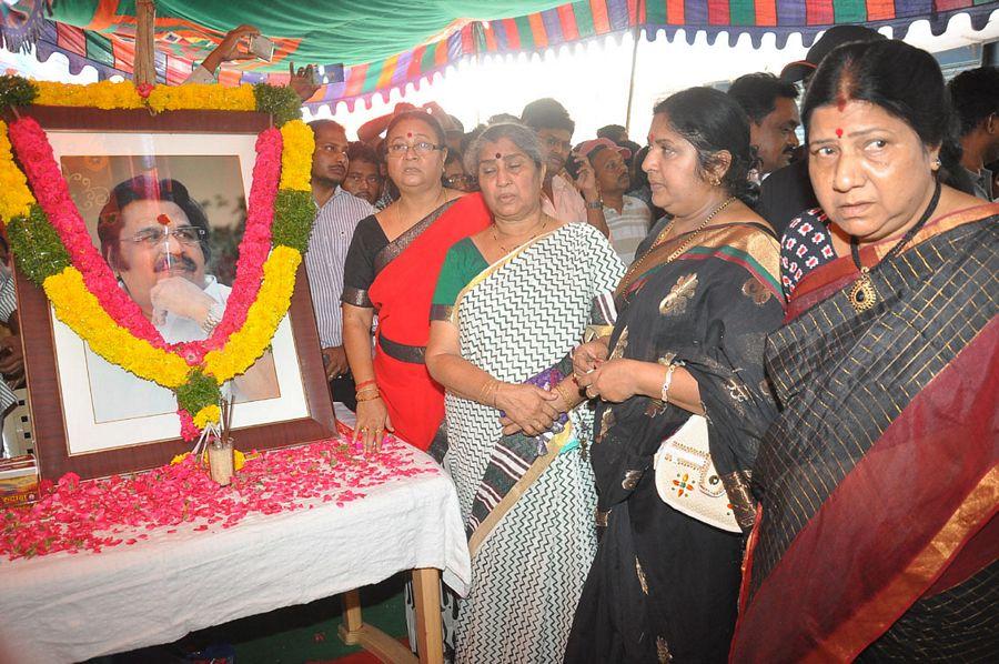 Celebs at Dasari Narayana Rao Final Journey Photos