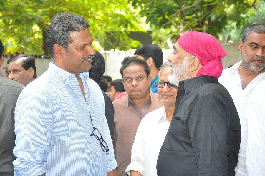 Celebs at Dasari Narayana Rao Final Journey Photos