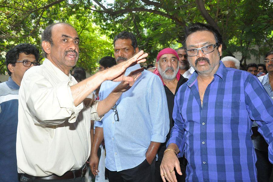 Celebs at Dasari Narayana Rao Final Journey Photos