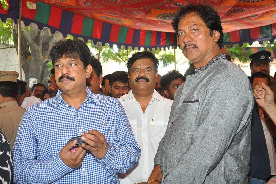 Celebs at Dasari Narayana Rao Final Journey Photos