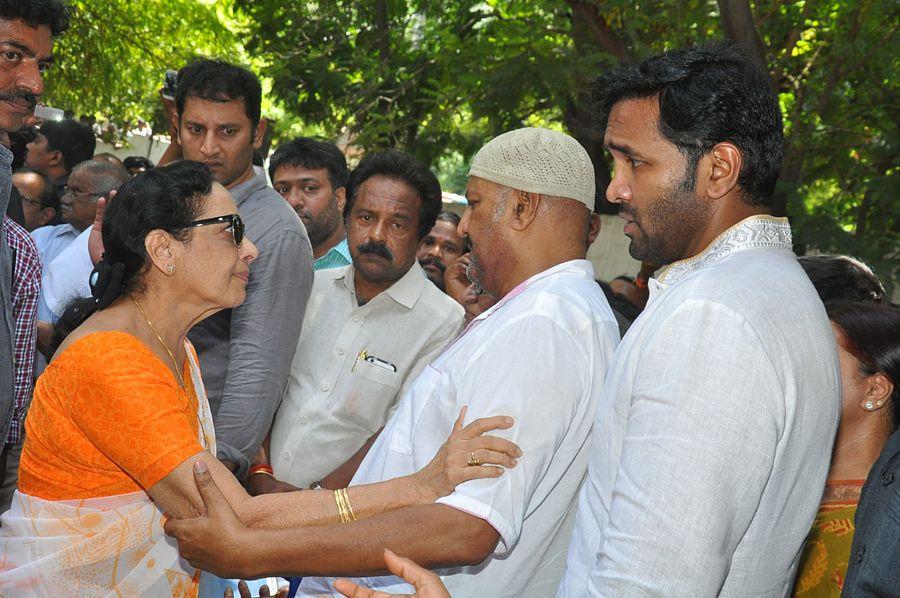 Celebs at Dasari Narayana Rao Final Journey Photos