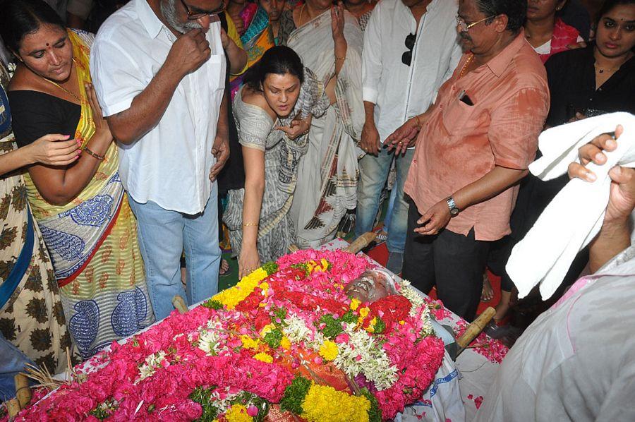 Celebs at Dasari Narayana Rao Final Journey Photos