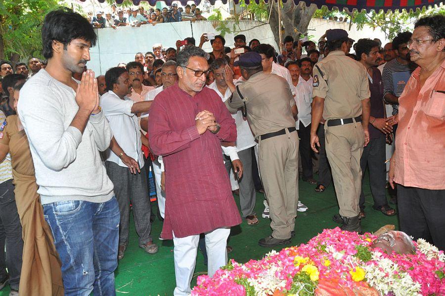 Celebs at Dasari Narayana Rao Final Journey Photos