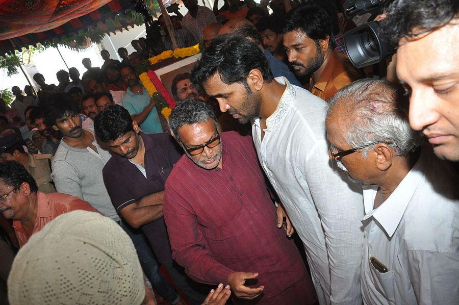 Celebs at Dasari Narayana Rao Final Journey Photos