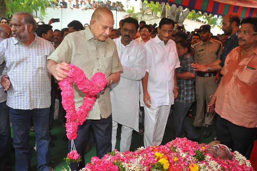 Celebs at Dasari Narayana Rao Final Journey Photos