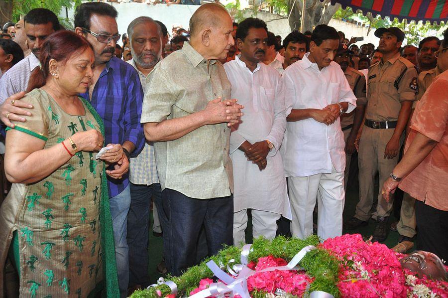 Celebs at Dasari Narayana Rao Final Journey Photos