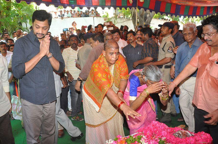 Celebs at Dasari Narayana Rao Final Journey Photos