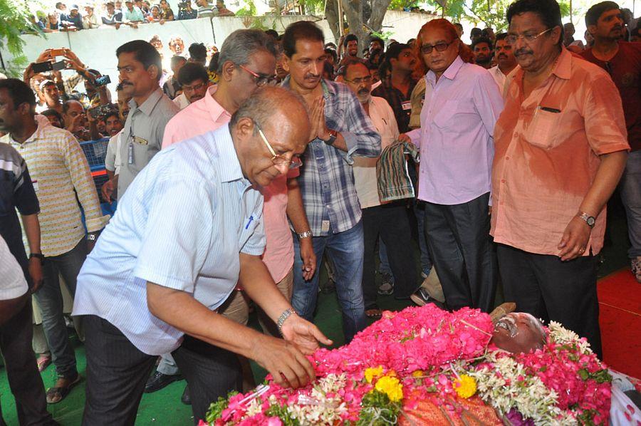 Celebs at Dasari Narayana Rao Final Journey Photos