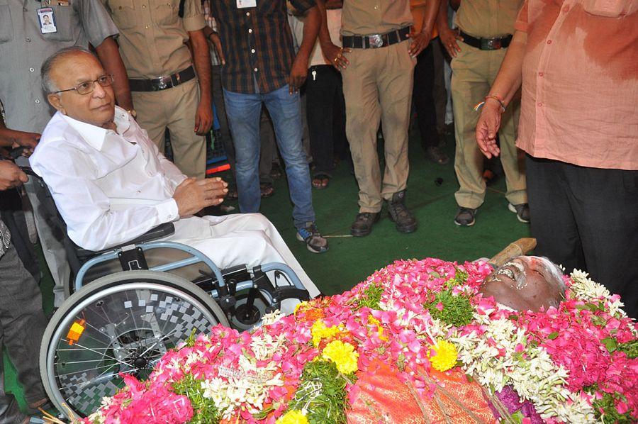 Celebs at Dasari Narayana Rao Final Journey Photos