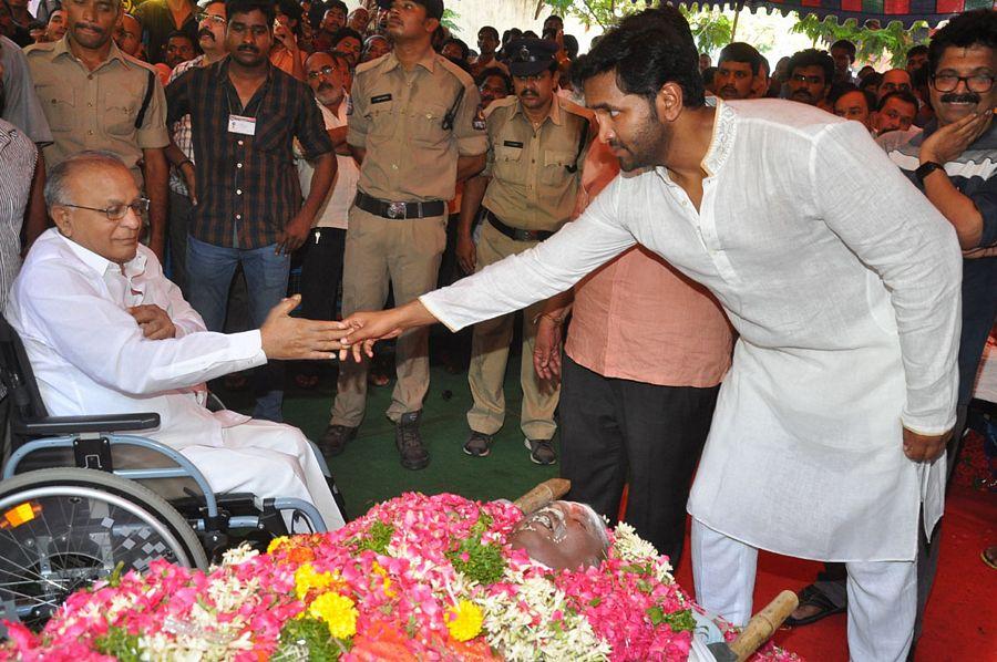 Celebs at Dasari Narayana Rao Final Journey Photos