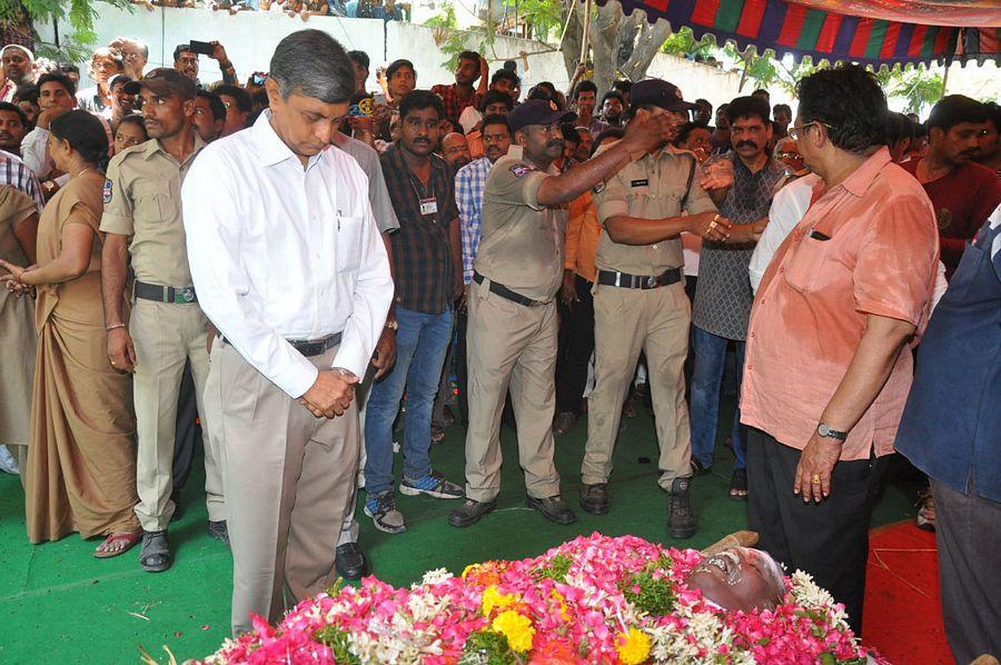 Celebs at Dasari Narayana Rao Final Journey Photos