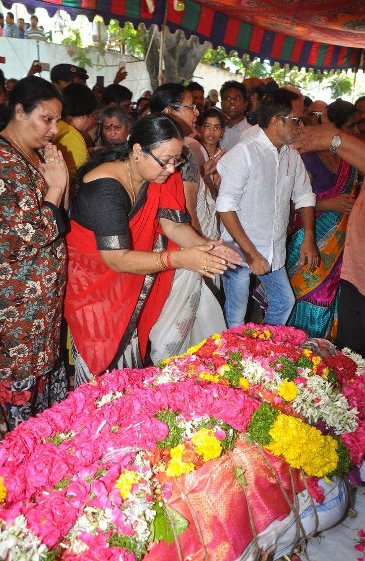 Celebs at Dasari Narayana Rao Final Journey Photos