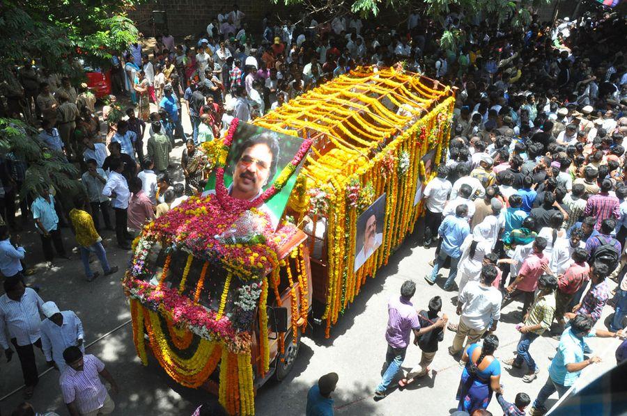 Celebs at Dasari Narayana Rao Final Journey Photos