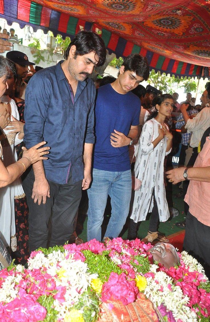 Celebs at Dasari Narayana Rao Final Journey Photos