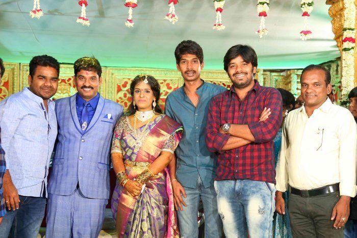 Celebs at Director Chinni Krishna Wedding Reception Photos
