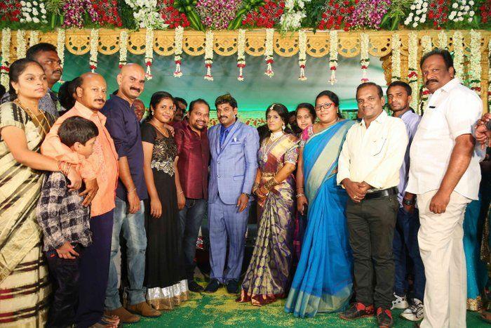Celebs at Director Chinni Krishna Wedding Reception Photos