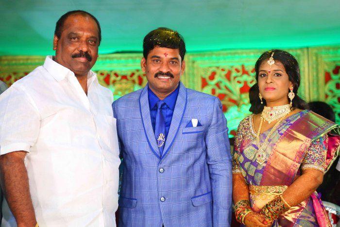 Celebs at Director Chinni Krishna Wedding Reception Photos