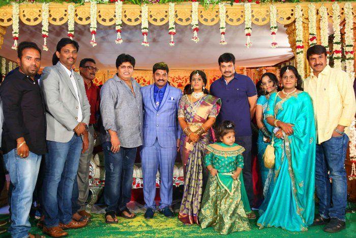 Celebs at Director Chinni Krishna Wedding Reception Photos