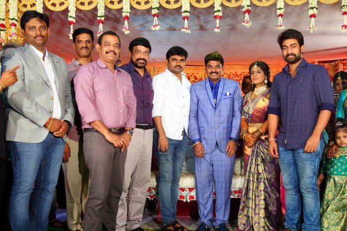 Celebs at Director Chinni Krishna Wedding Reception Photos