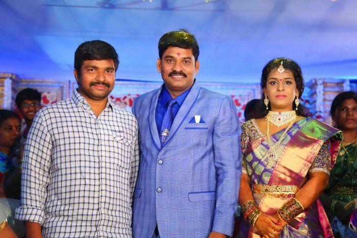 Celebs at Director Chinni Krishna Wedding Reception Photos