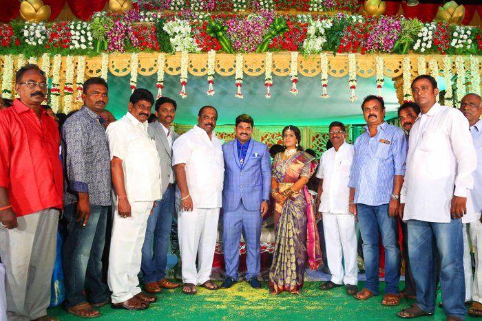 Celebs at Director Chinni Krishna Wedding Reception Photos