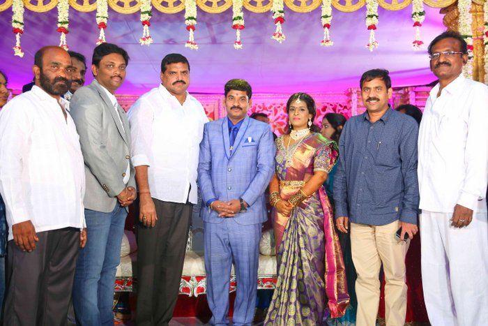 Celebs at Director Chinni Krishna Wedding Reception Photos