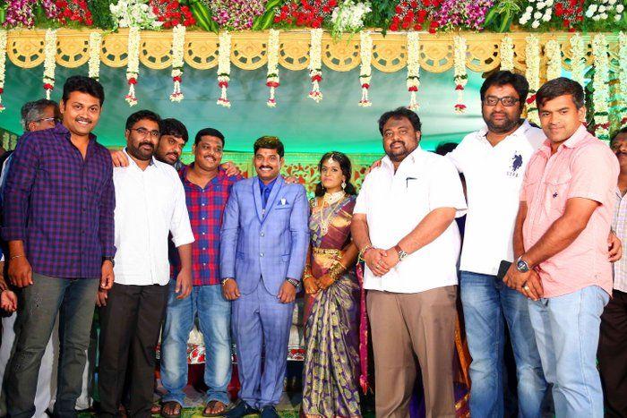 Celebs at Director Chinni Krishna Wedding Reception Photos