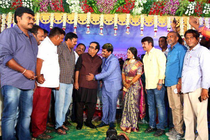 Celebs at Director Chinni Krishna Wedding Reception Photos