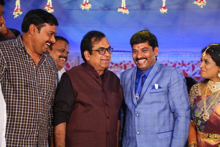 Celebs at Director Chinni Krishna Wedding Reception Photos