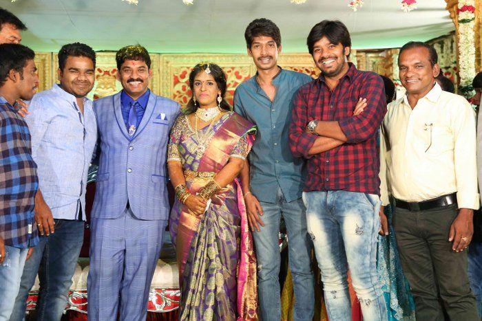 Celebs at Director Chinni Krishna Wedding Reception Photos