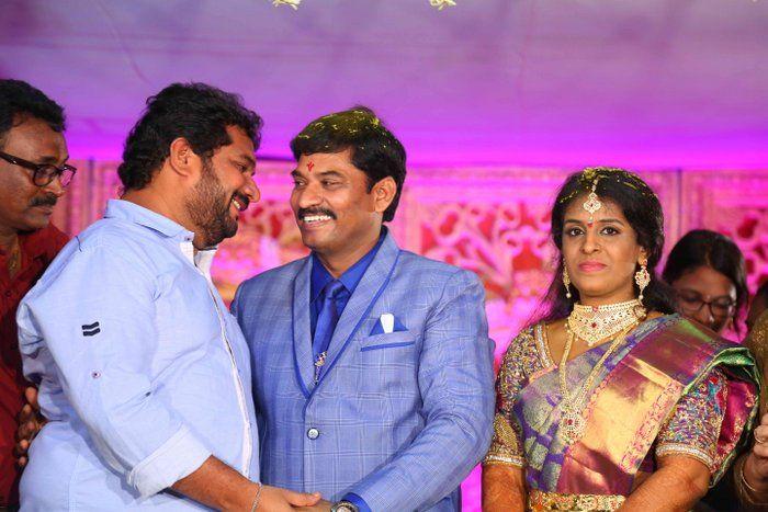 Celebs at Director Chinni Krishna Wedding Reception Photos