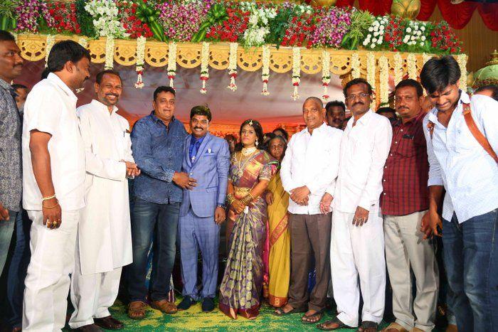 Celebs at Director Chinni Krishna Wedding Reception Photos