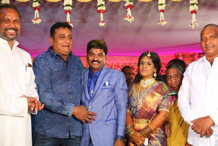 Celebs at Director Chinni Krishna Wedding Reception Photos