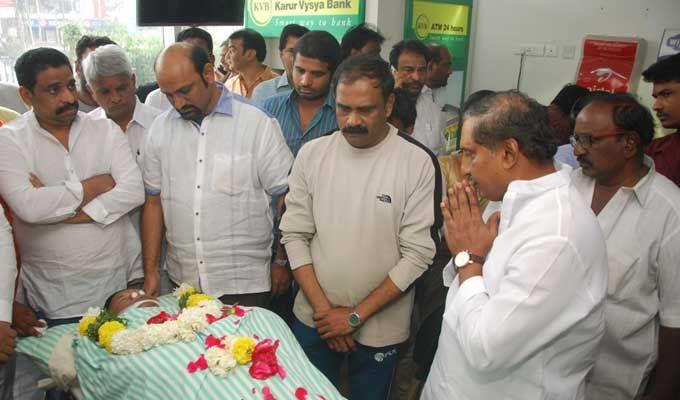 Celebs at Gali Muddu Krishnama Naidu Condolence Photos