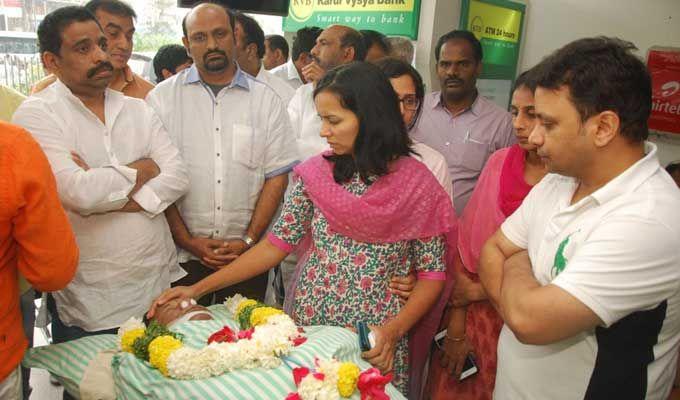 Celebs at Gali Muddu Krishnama Naidu Condolence Photos