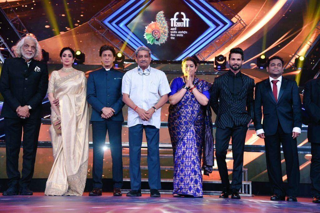 Celebs at IFFI opening ceremony 2017 Photos