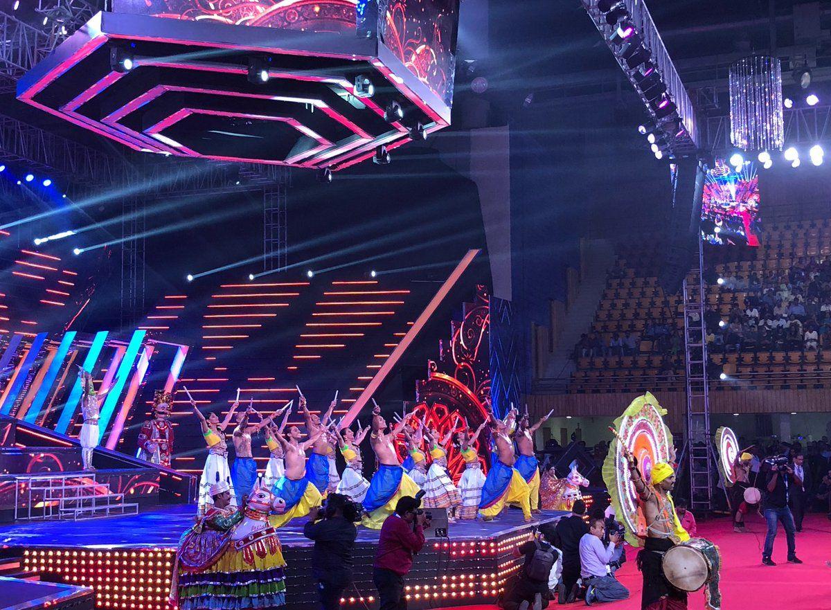 Celebs at IFFI opening ceremony 2017 Photos