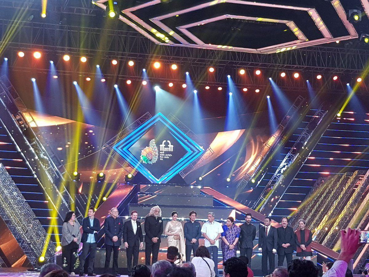 Celebs at IFFI opening ceremony 2017 Photos